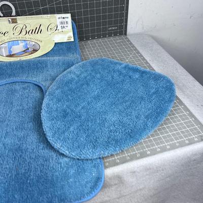 New Blue Bath Set