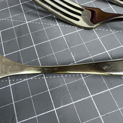Dirilyte Gold Flatware Service for 8 