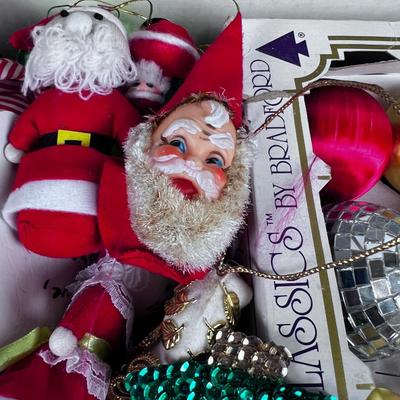 Mixed Lot of Christmas Ornaments