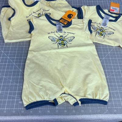2 Onesie's by Carhartt NEW 