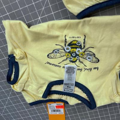 2 Onesie's by Carhartt NEW 