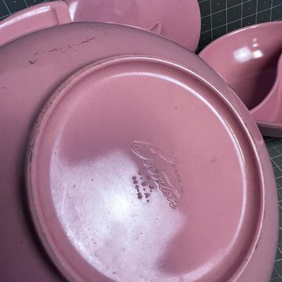 BOONTON Melamine Dishes (2) with a Lid