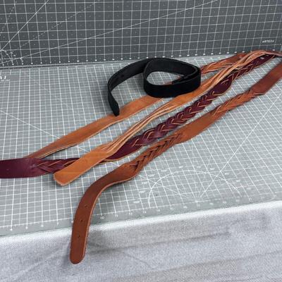Hand Made Leather Belts 