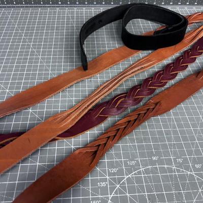 Hand Made Leather Belts 