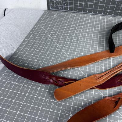 Hand Made Leather Belts 
