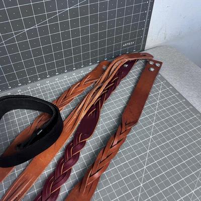 Hand Made Leather Belts 
