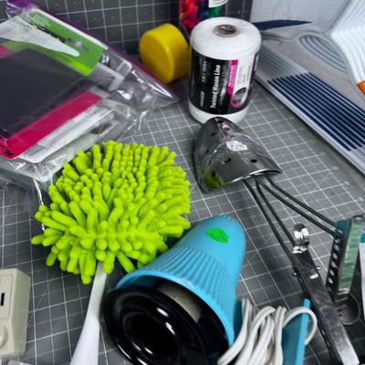 Super Lot of Garage Stuff: Ointments, New Rags, String On and on
