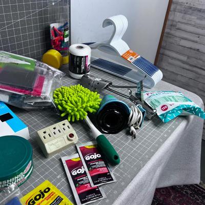 Super Lot of Garage Stuff: Ointments, New Rags, String On and on