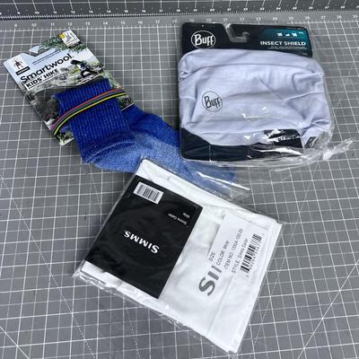 3 New Items; Neck Gaiter Simms and Insect Shield