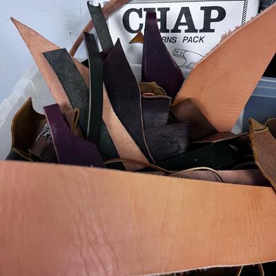 Giant Lot of Leather 
