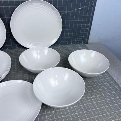 New Partial Set of Melamine 