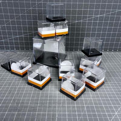 Golf Ball and Display Cases