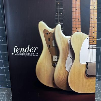 Golden Age of Fender Guitars Coffee Table Book