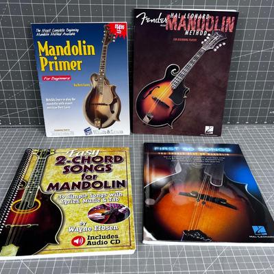 4 Mandolin Playing Guides 