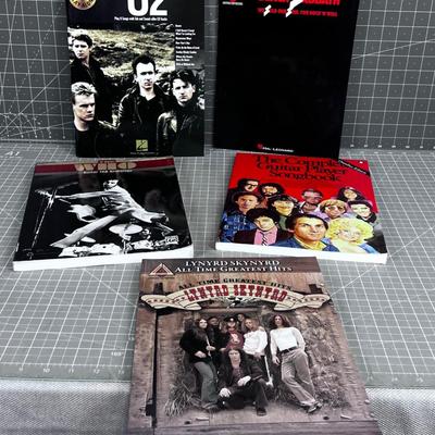 Rock Band Guitar Music, The Who, U2, Lynyrd Skynyrd 