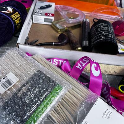Desk Drawer Clean Out, Brite Colors 