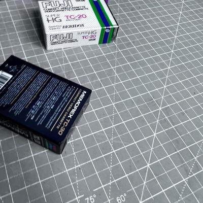 4 NEW VHS C Recordable Video Tapes