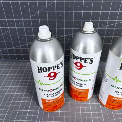 3 Cans of Gun Cleaner 