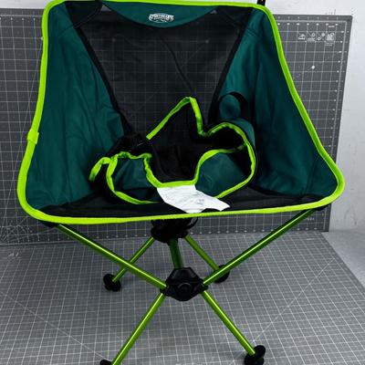 Ultra Light Back Pack Chair, Like NEW 