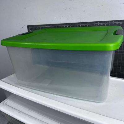 2 Under the Bed Totes and A Large (3) Total