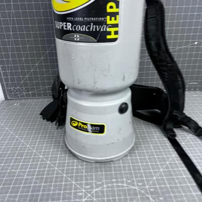 Super Coach Back Pack VACUUM 