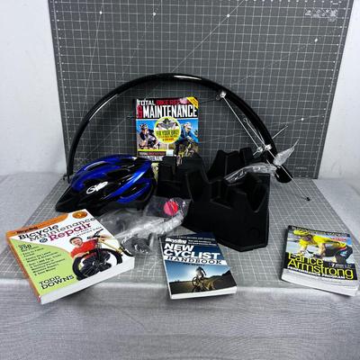 Bicycle Helmet and Bike Parts