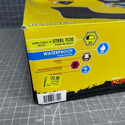 Hermans Survivors Steel Toes  NEW in the Box