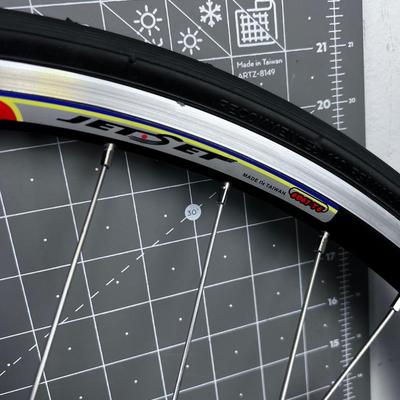 Jet Set Bicycle Wheels PAIR Front and Back 