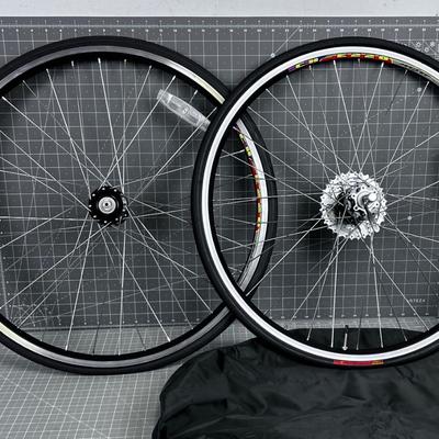 Jet Set Bicycle Wheels PAIR Front and Back 