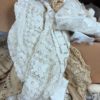 Giant Box Full of Crochet WORKS! WOW! 