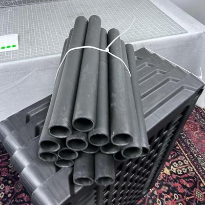 Black Plastic Shelf 