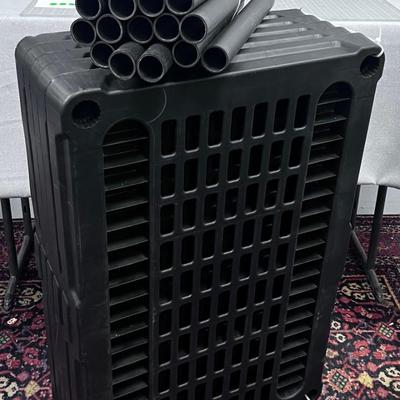Black Plastic Shelf 