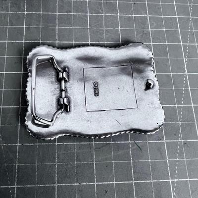 Long Horn Steer Buckle 