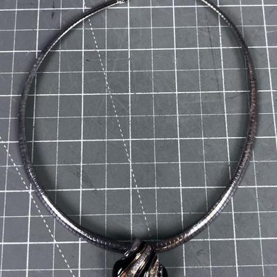 MILOR Sterling Choker with Pendant 