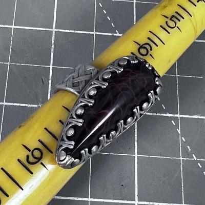 Ring BLACK & Red Ring 