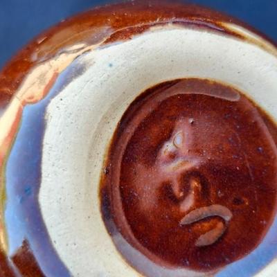Beautiful Vintage Brown Drip Glaze American Pottery Lot