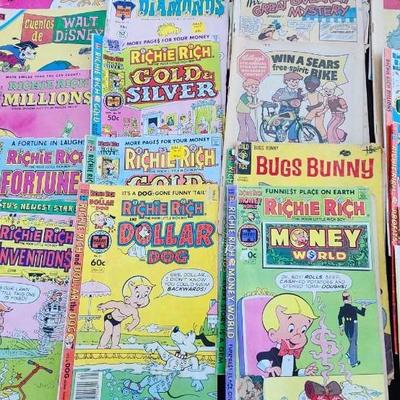 Comic book Lot and W F Magazine