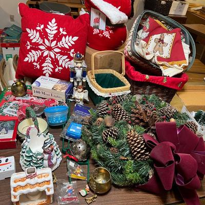 Big Christmas Decor Lot - Some NWT, Dept. 56