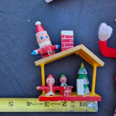 Christmas Pixie Elves Striped Legs Lot
