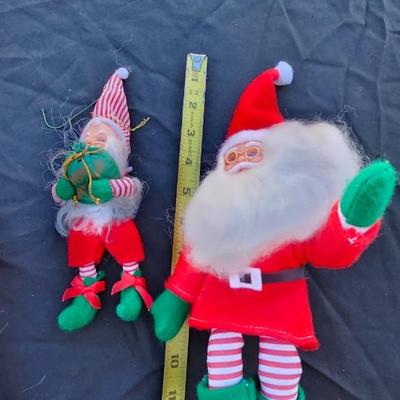 Christmas Pixie Elves Striped Legs Lot