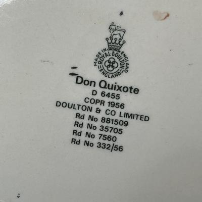 Lot 141 Royal Doulton Don Quixote's mug