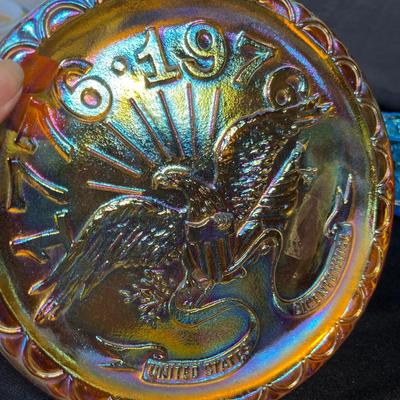 Lot 144 Antique Glass trays