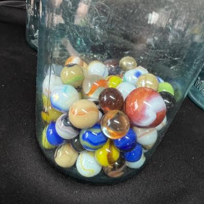 Lot 155 Ball fruit jars