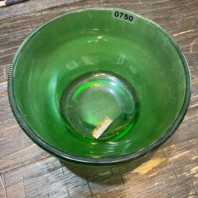 1960’s green rib depression glass