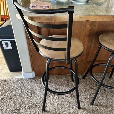 Pair of kitchen barstools