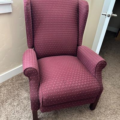 Maroon chair