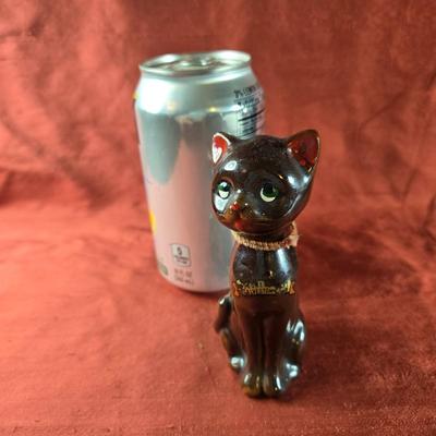 Old Japan Red Ware Souvenir Cat