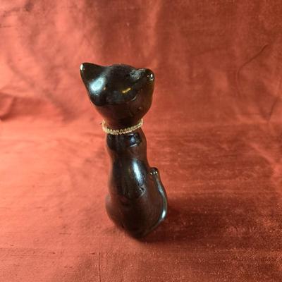 Old Japan Red Ware Souvenir Cat