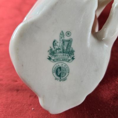 Belleek Pig Figurine