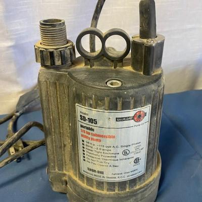 1/5 HP Submergible Utility Pump